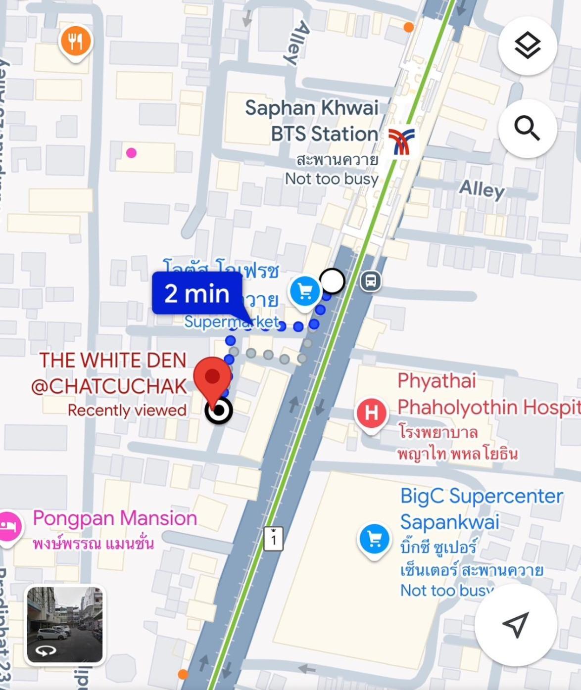 The White Den Chatuchak Bangkok Ngoại thất bức ảnh